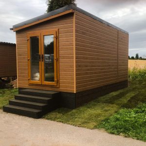 Cabin Pods for hire in Warrington
